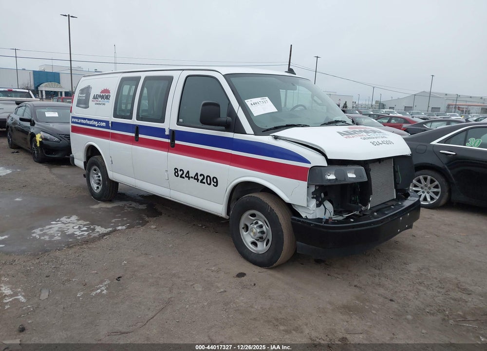 2023 CHEVROLET EXPRESS CARGO RWD 3500 REGULAR WHEELBASE WT VIN: 1GCZGGF72P1251901