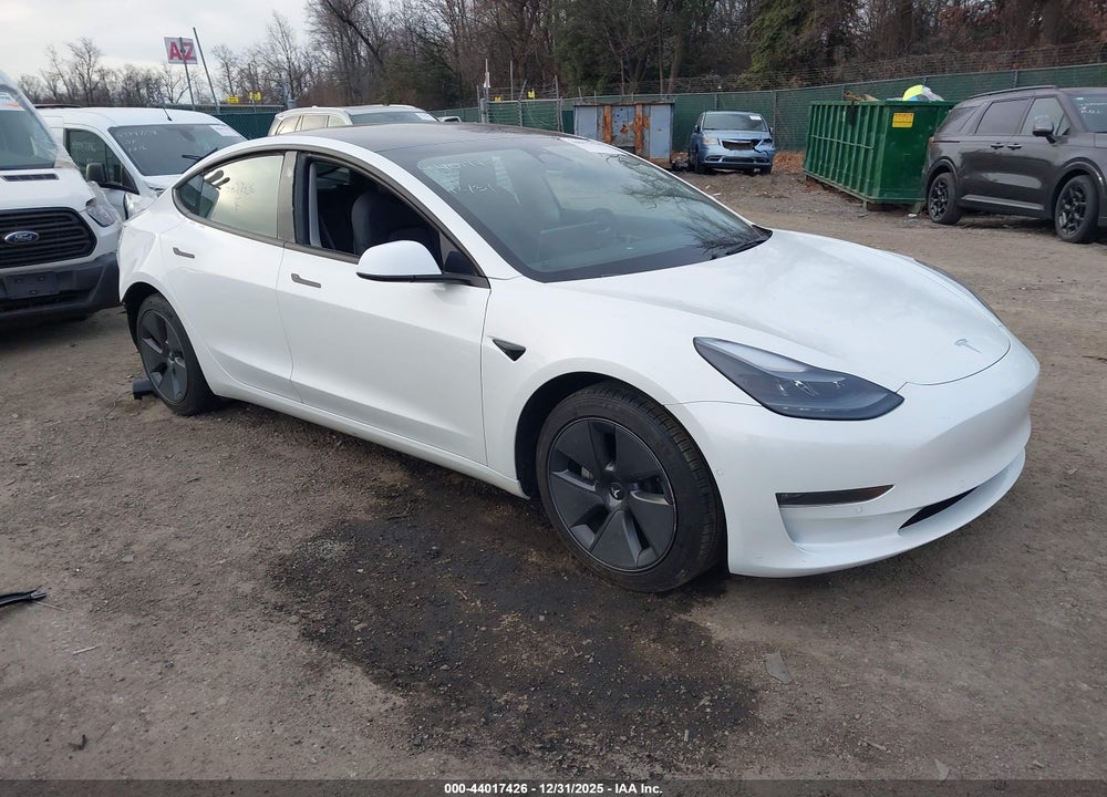 2022 TESLA MODEL 3 LONG RANGE DUAL MOTOR ALL-WHEEL DRIVE VIN: 5YJ3E1EB1NF329295