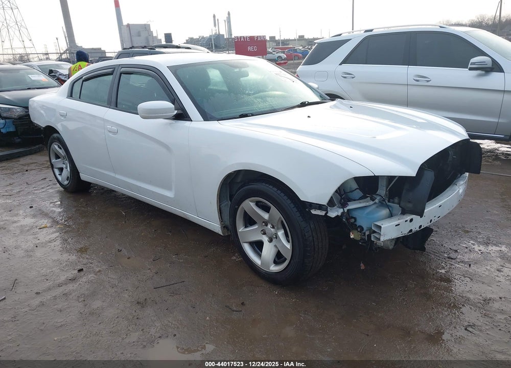 2014 DODGE CHARGER POLICE VIN: 2C3CDXAG6EH346583