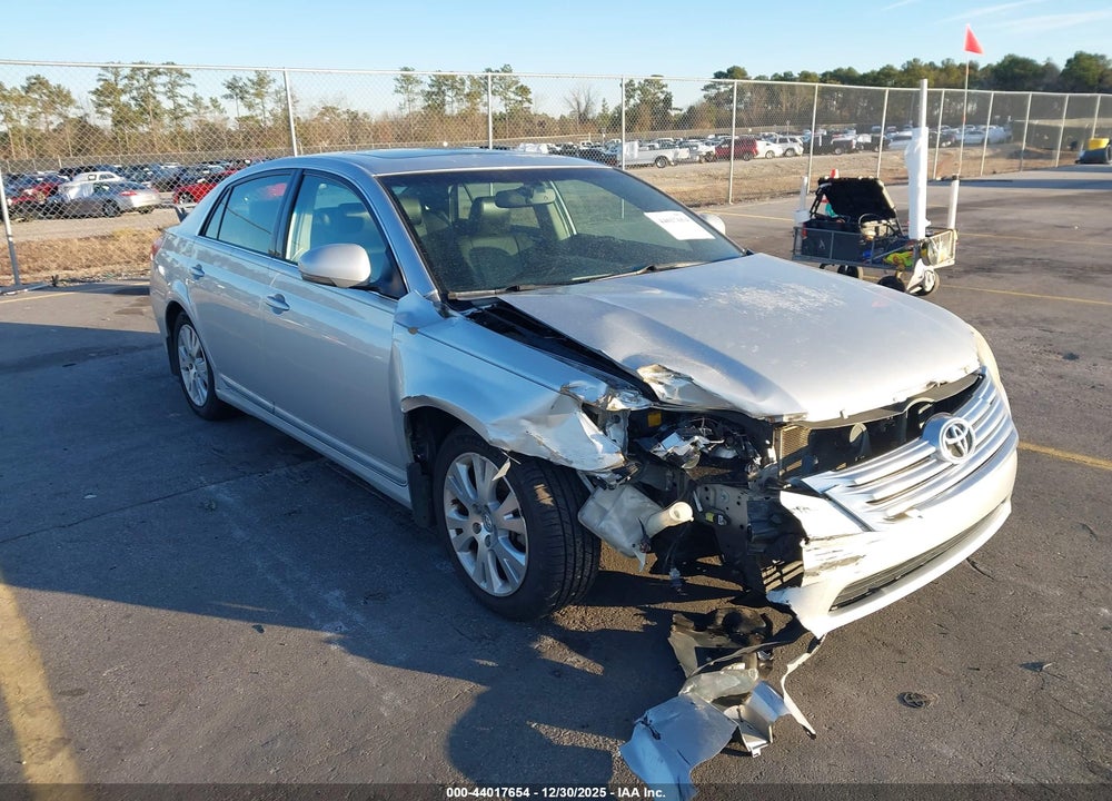 2011 TOYOTA AVALON VIN: 4T1BK3DB5BU408887