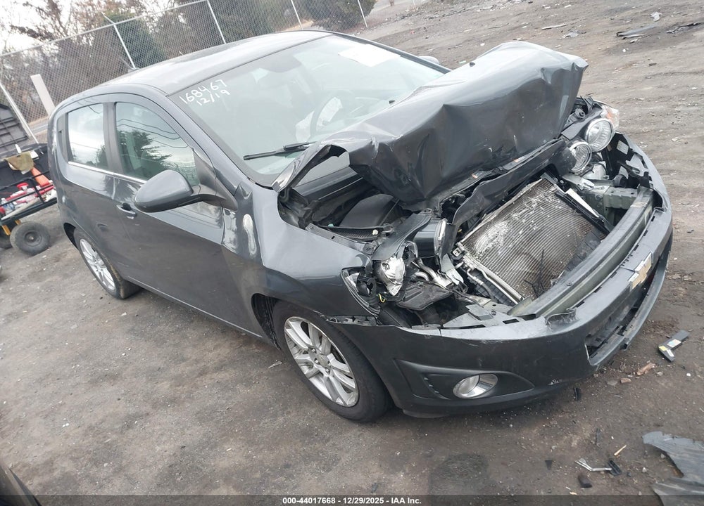 2012 CHEVROLET SONIC 2LT VIN: 1G1JC6SH1C4232467