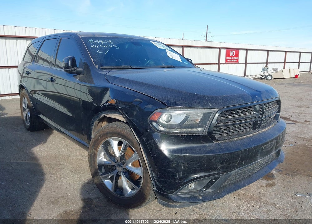2014 DODGE DURANGO R/T VIN: 1C4SDHCT6EC560967