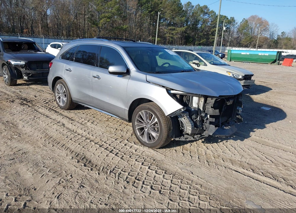 2018 ACURA MDX TECHNOLOGY PACKAGE   WATCH PLUS PKG VIN: 5J8YD3H56JL004273