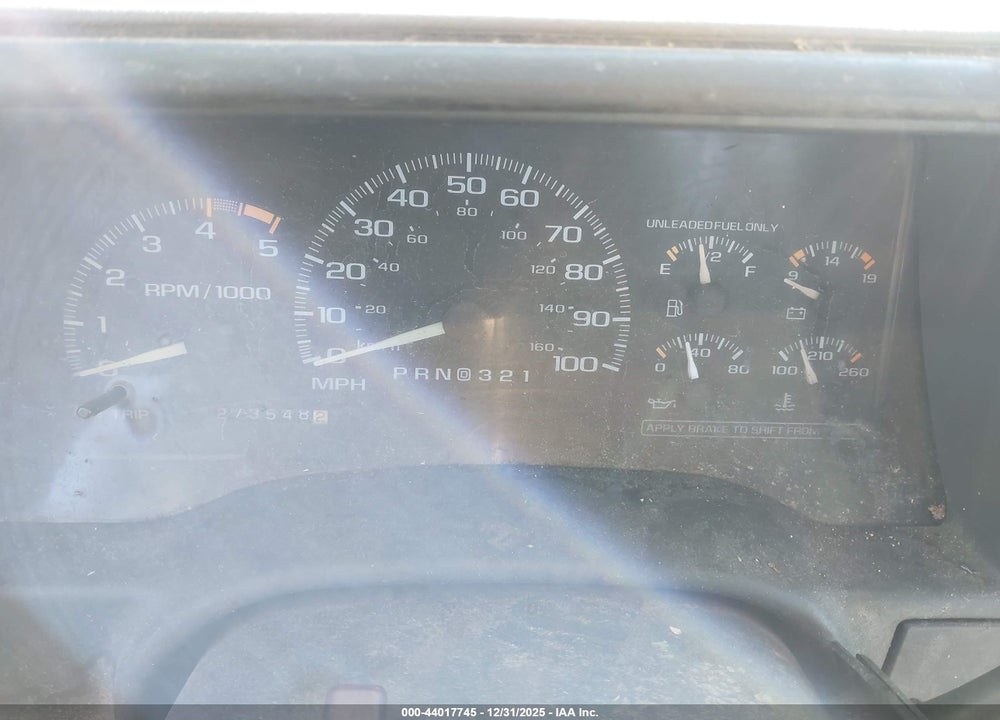 1995 GMC SIERRA C1500 VIN: 2GTEC19K4S1525965