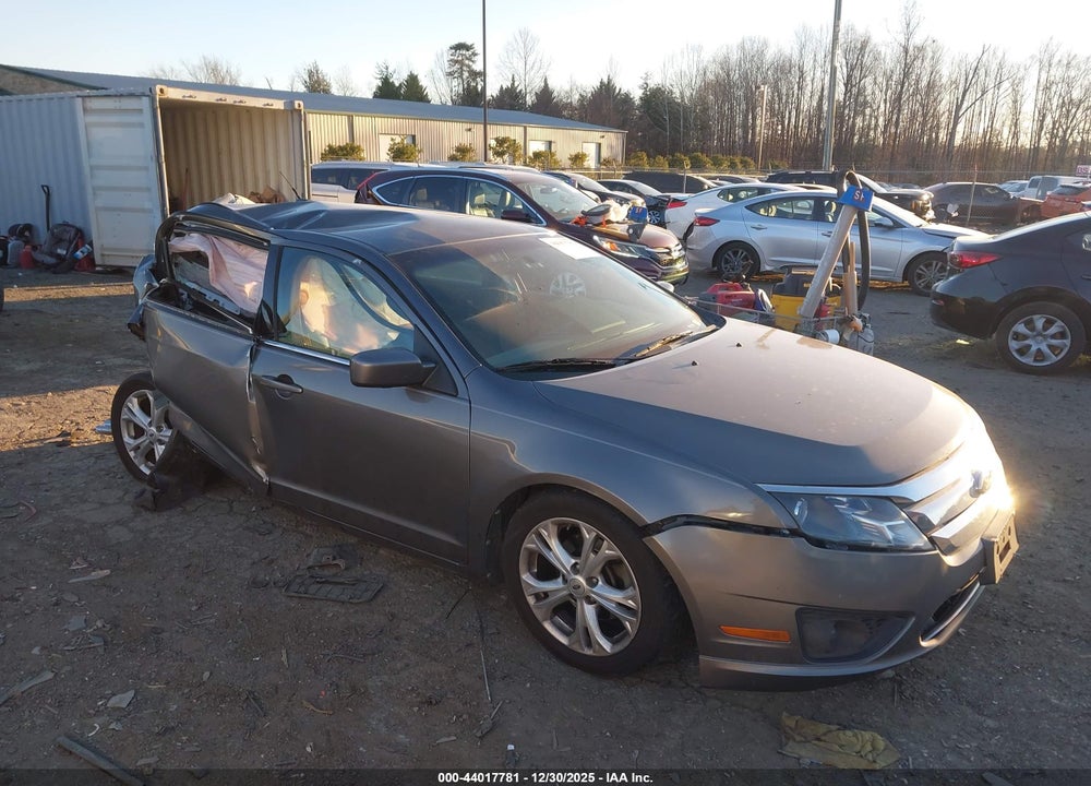 2012 FORD FUSION SE VIN: 3FAHP0HA8CR390349
