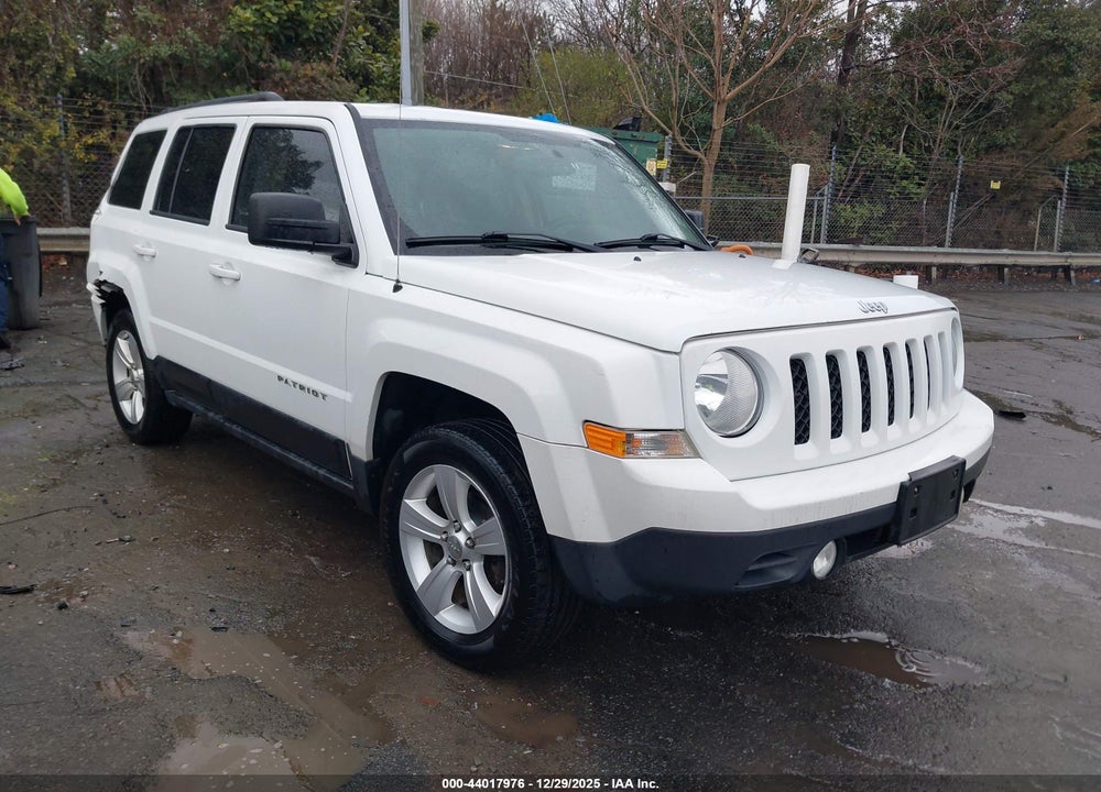 2016 JEEP PATRIOT LATITUDE VIN: 1C4NJRFB7GD669210