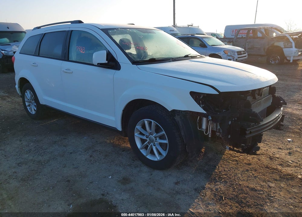 2016 DODGE JOURNEY SXT VIN: 3C4PDDBG0GT129163