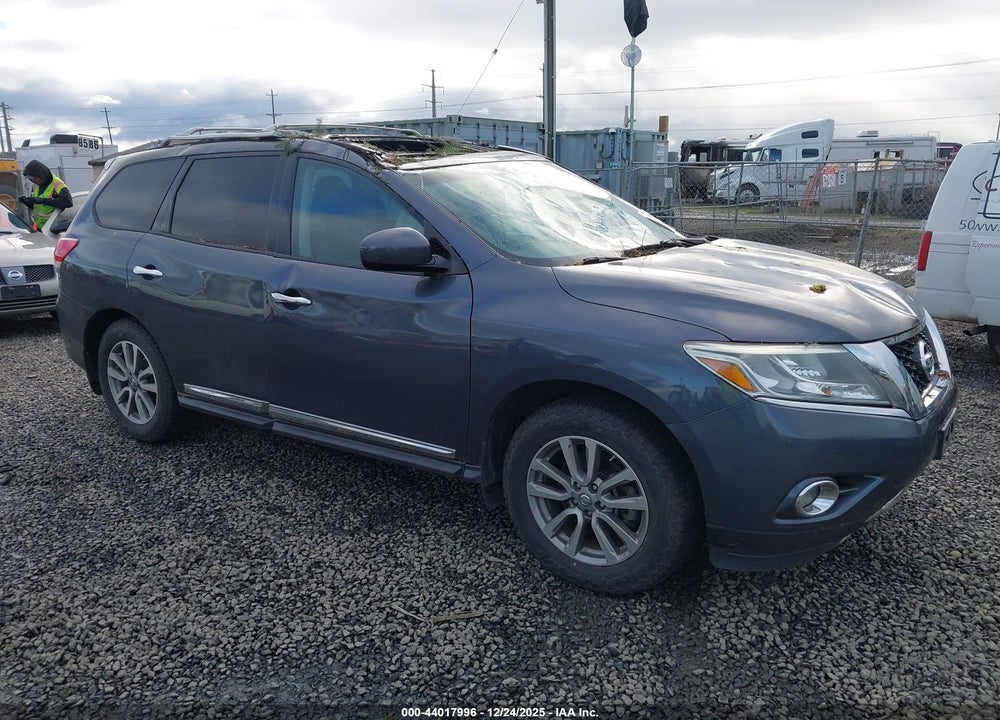 2013 NISSAN PATHFINDER SL VIN: 5N1AR2MM8DC676876
