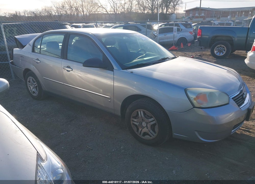 2007 CHEVROLET MALIBU LS VIN: 1G1ZS57F47F261558