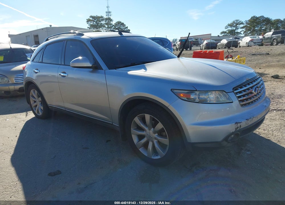 2003 INFINITI FX45 VIN: JNRBS08W63X404038