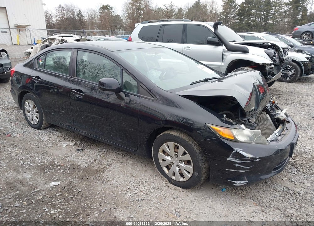 2012 HONDA CIVIC LX VIN: 2HGFB2F55CH308530