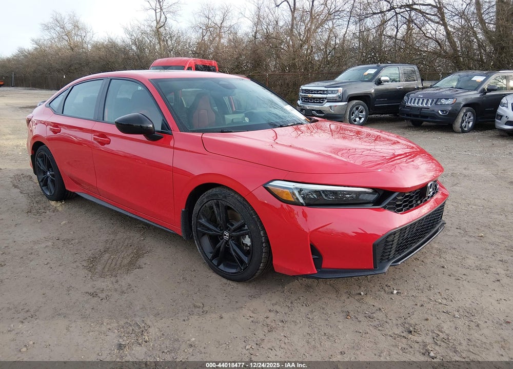2025 HONDA CIVIC SI BASE W/HIGH PERFORMANCE SUMMER TIRES/ VIN: 2HGFE1E51SH471838