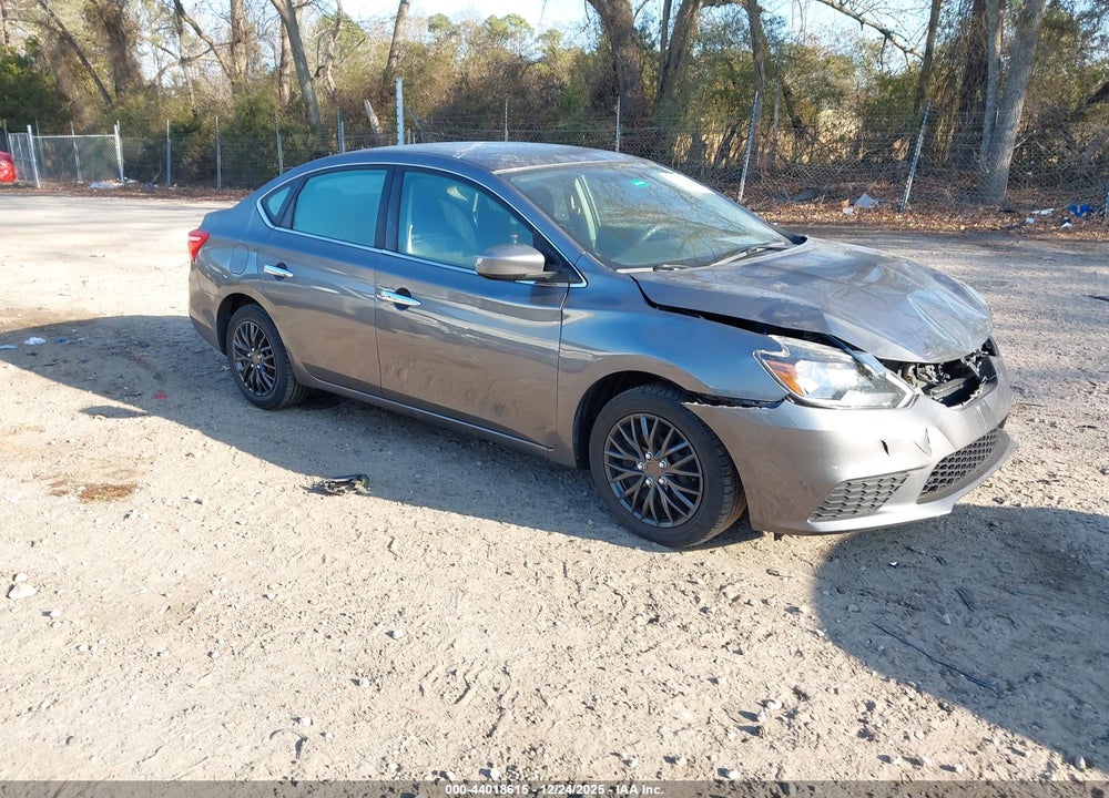 2017 NISSAN SENTRA SV VIN: 3N1AB7AP9HL698693