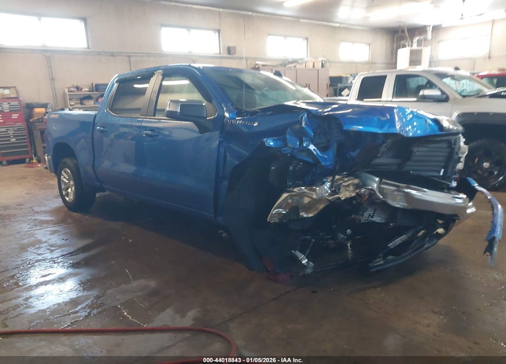 2025 CHEVROLET SILVERADO 1500 4WD  SHORT BED LT WITH 2FL VIN: 1GCPKKEK3SZ334469