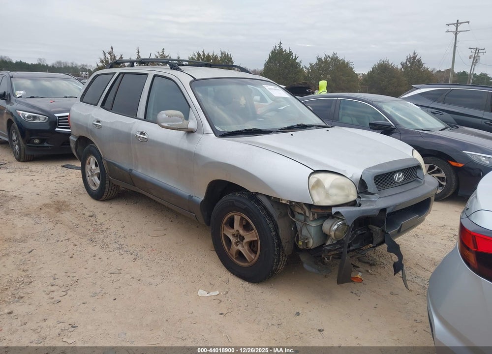 2004 HYUNDAI SANTA FE GLS/LX VIN: KM8SC73E54U813294