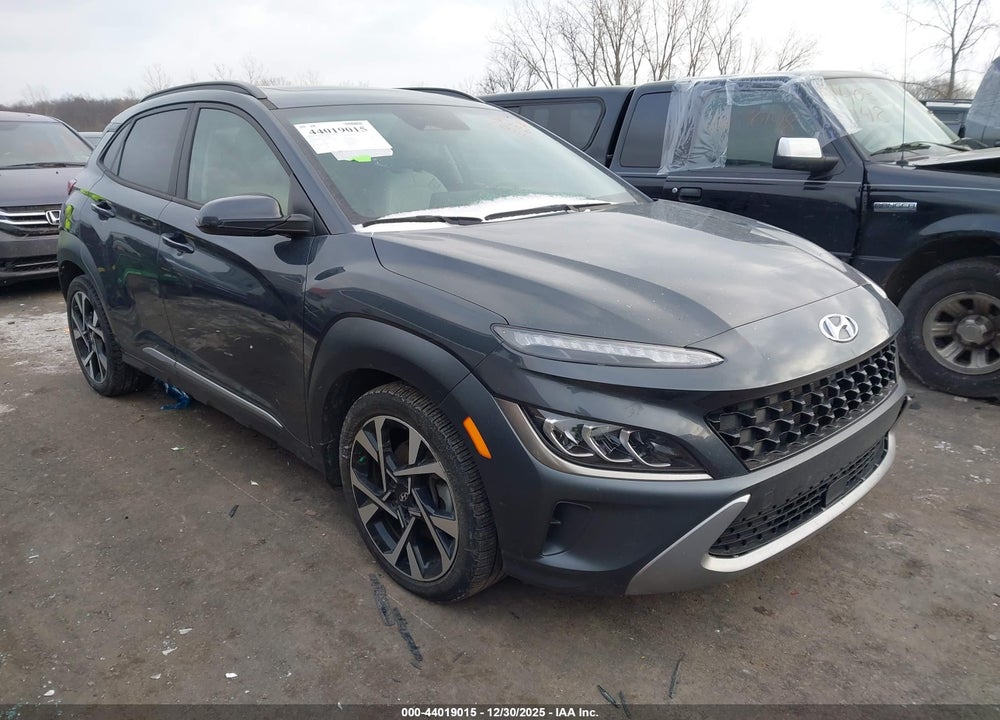 2022 HYUNDAI KONA LIMITED VIN: KM8K5CA37NU845492