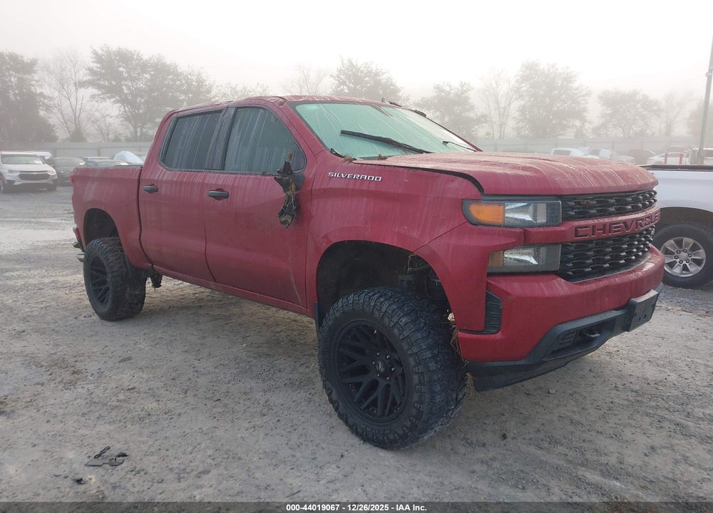 2020 CHEVROLET SILVERADO 1500 2WD  SHORT BED CUSTOM VIN: 1GCPWBEH7LZ316745