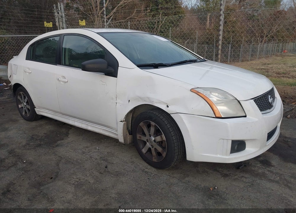 2012 NISSAN SENTRA 2.0 SR VIN: 3N1AB6AP8CL686196