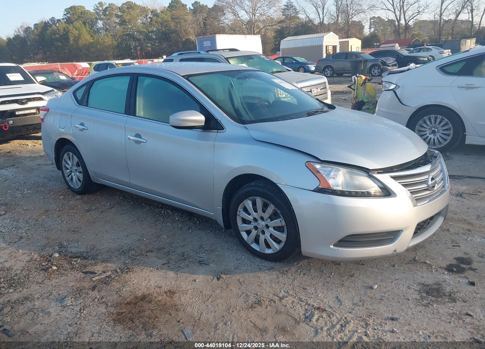 2014 NISSAN SENTRA S VIN: 3N1AB7AP3EL681450