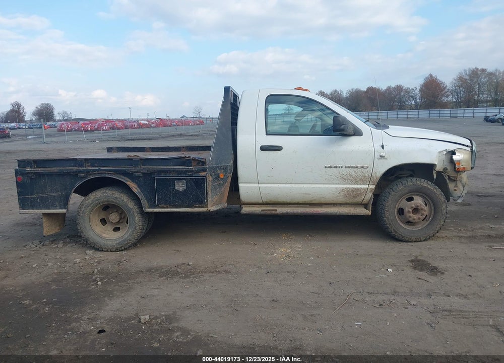 2006 DODGE RAM 3500 SLT/SPORT VIN: 3D7MX46CX6G286083