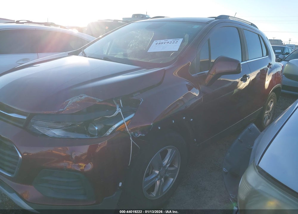 2017 CHEVROLET TRAX LT VIN: 3GNCJLSB5HL273354