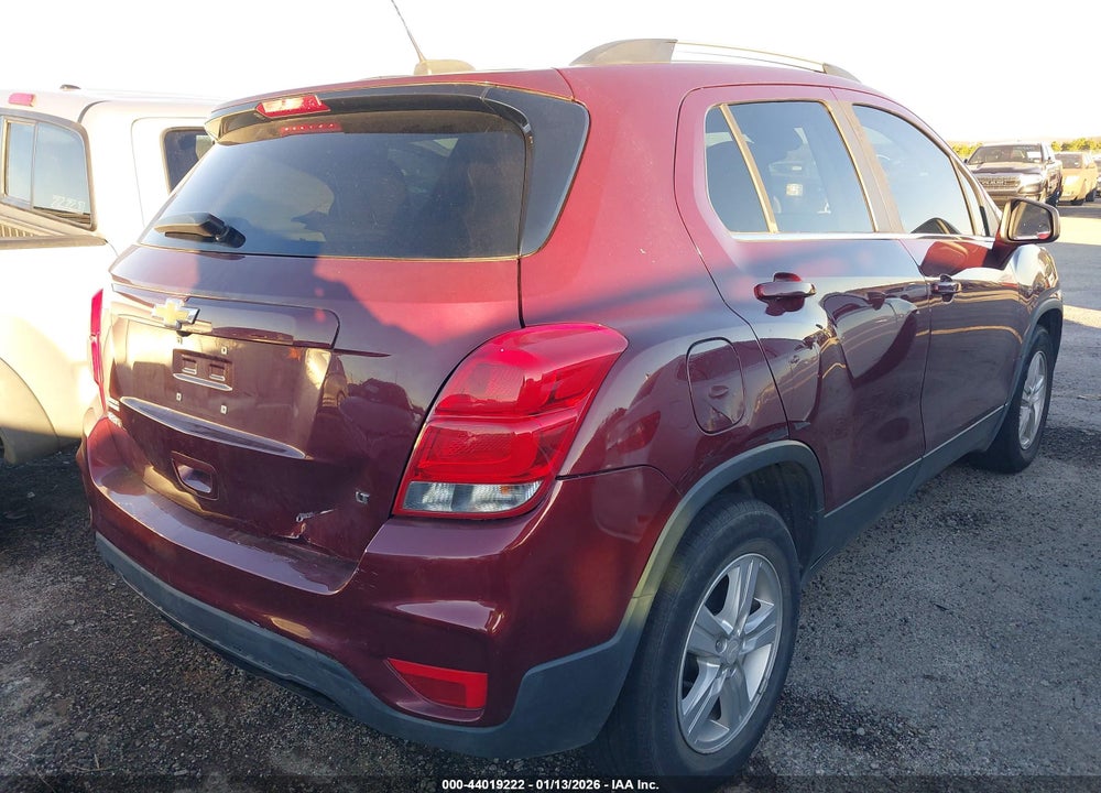 2017 CHEVROLET TRAX LT VIN: 3GNCJLSB5HL273354