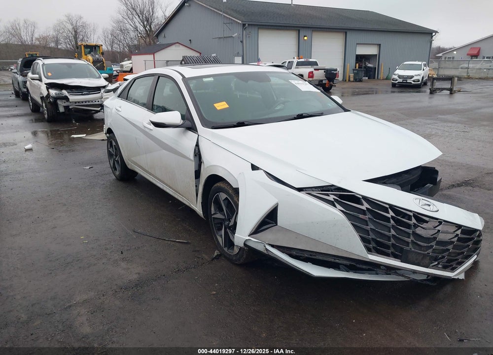 2021 HYUNDAI ELANTRA SEL VIN: 5NPLN4AG7MH023897