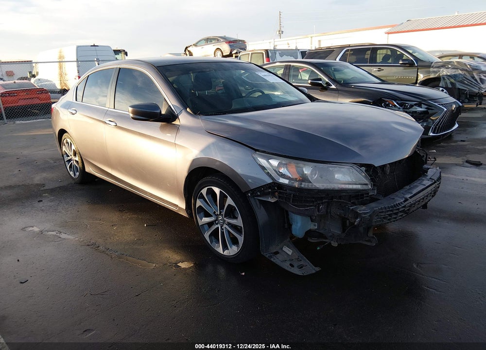 2015 HONDA ACCORD SPORT VIN: 1HGCR2F53FA047383