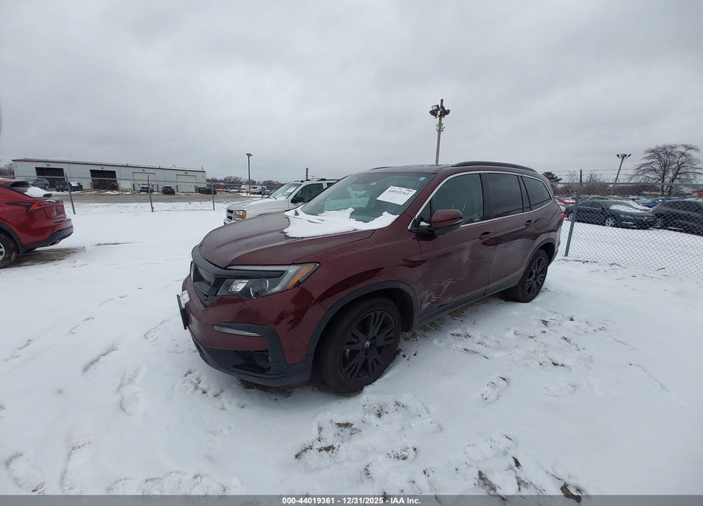 2022 HONDA PILOT 2WD SPECIAL EDITION VIN: 5FNYF5H2XNB033293