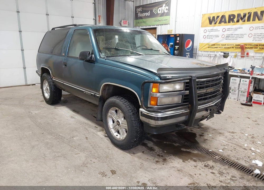1992 CHEVROLET BLAZER K1500 VIN: 1GNEK18K6NJ351466