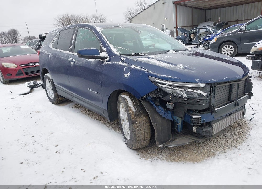 2022 CHEVROLET EQUINOX AWD LT VIN: 3GNAXUEV3NL264715