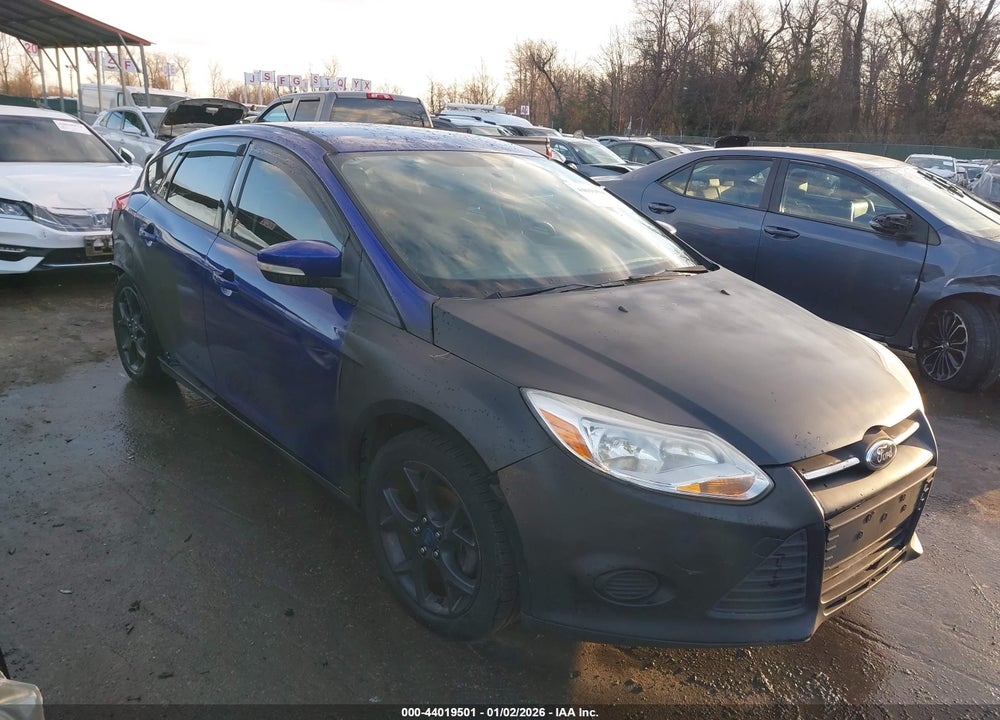 2013 FORD FOCUS SE VIN: 1FADP3K21DL142476