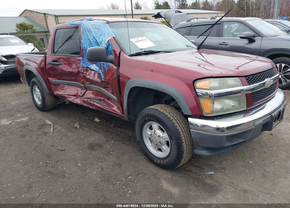 2007 CHEVROLET COLORADO LT VIN: 1GCDT13E778152147