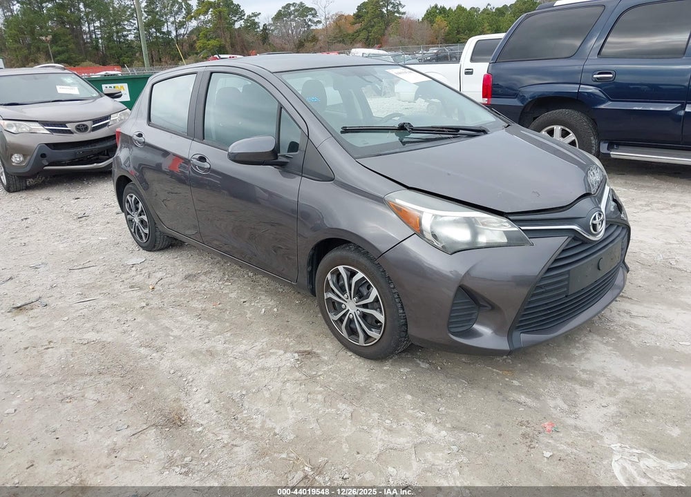 2017 TOYOTA YARIS L VIN: VNKKTUD37HA072693
