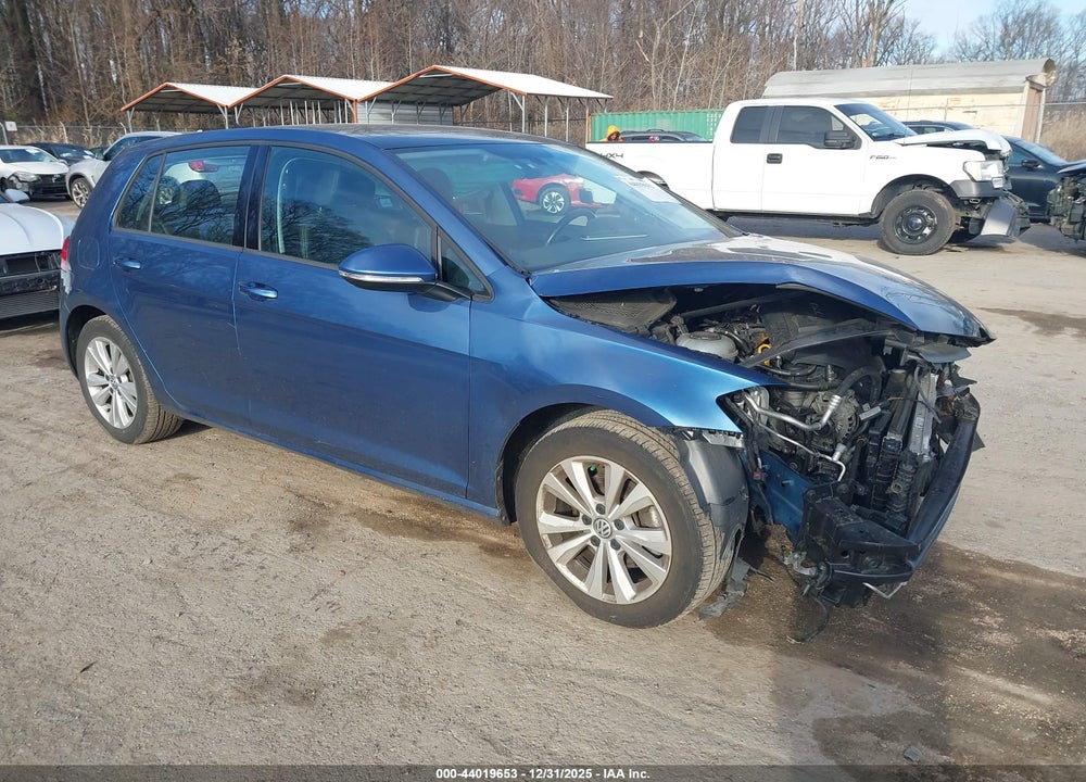2018 VOLKSWAGEN GOLF TSI S/TSI SE VIN: 3VWG17AU6JM259643