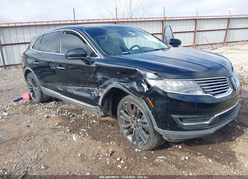 2016 LINCOLN MKX RESERVE VIN: 2LMTJ8LP0GBL20414