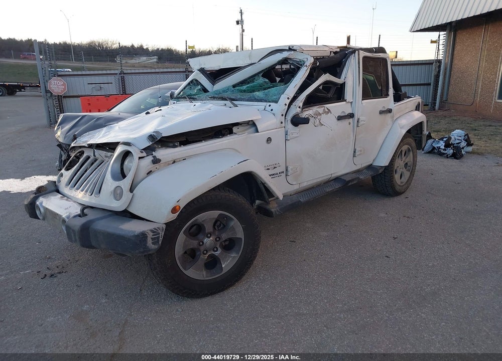 2017 JEEP WRANGLER UNLIMITED SAHARA 4X4 VIN: 1C4HJWEG2HL622571
