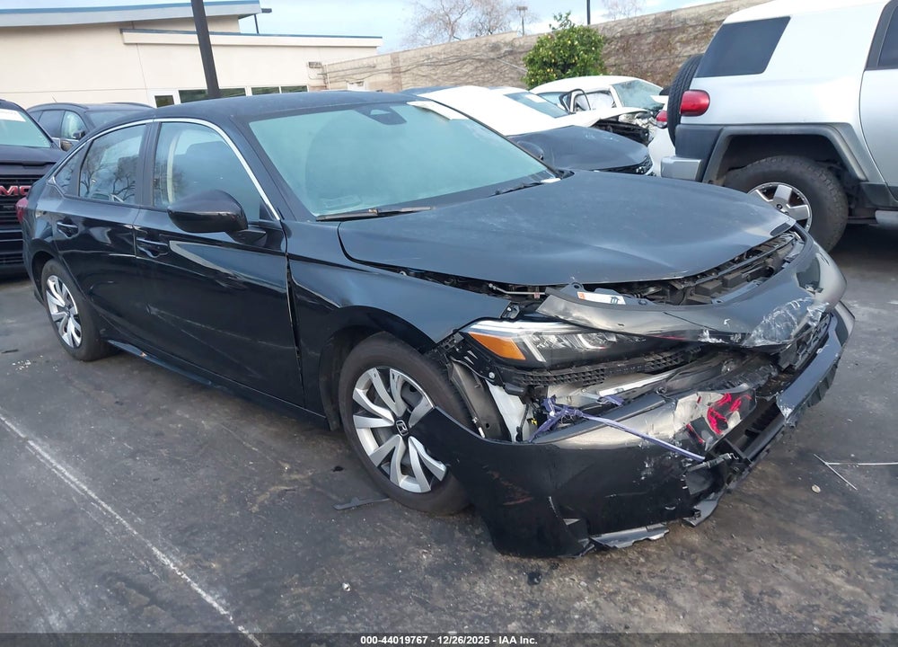 2025 HONDA CIVIC LX VIN: 2HGFE2F23SH537977