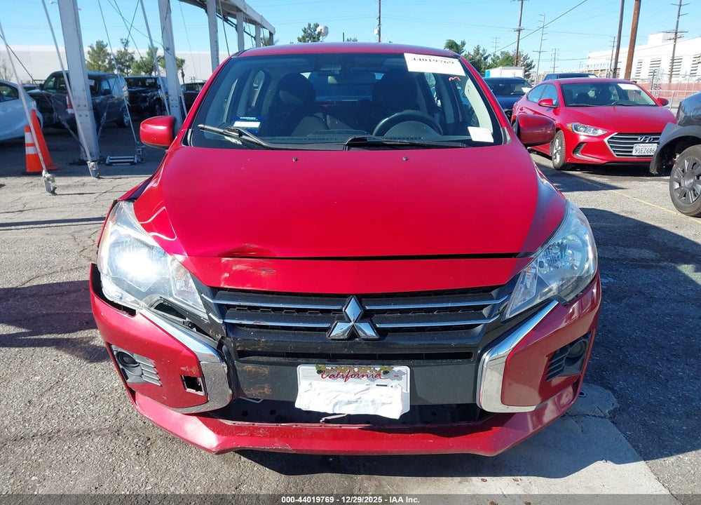 2021 MITSUBISHI MIRAGE CARBONITE EDITION/ES/LE VIN: ML32AUHJ0MH005963