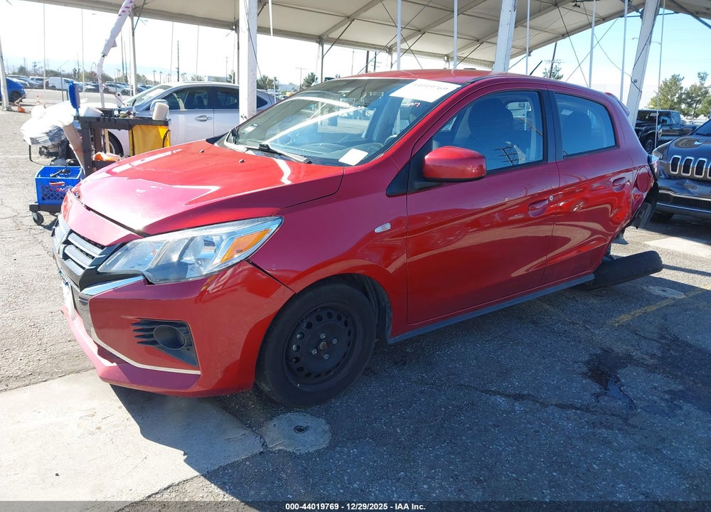 2021 MITSUBISHI MIRAGE CARBONITE EDITION/ES/LE VIN: ML32AUHJ0MH005963