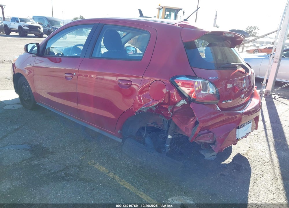 2021 MITSUBISHI MIRAGE CARBONITE EDITION/ES/LE VIN: ML32AUHJ0MH005963