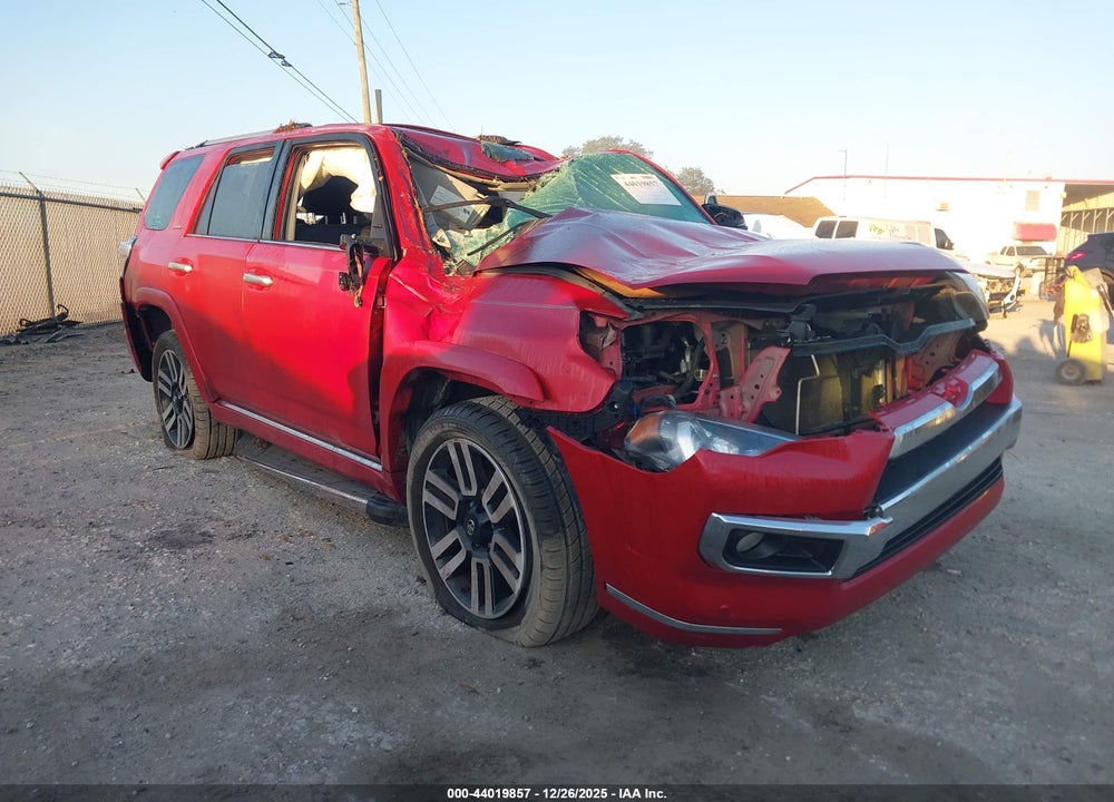 2016 TOYOTA 4RUNNER LIMITED VIN: JTEZU5JR4G5136548