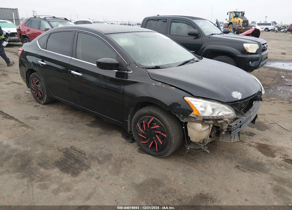 2014 NISSAN SENTRA S VIN: 3N1AB7AP9EY322185