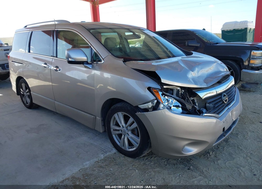 2013 NISSAN QUEST SL VIN: JN8AE2KP8D9065678