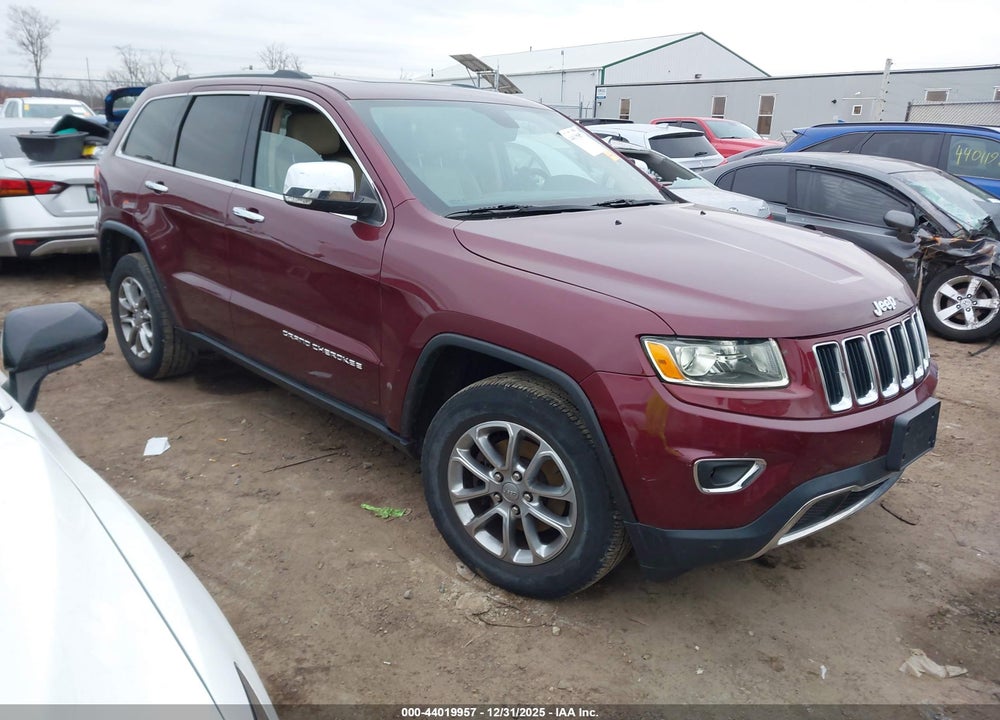 2016 JEEP GRAND CHER VIN: 1C4RJFBG4GC312378