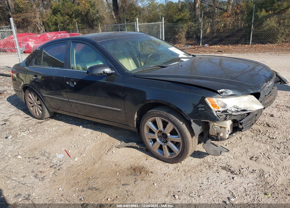 2009 HYUNDAI SONATA LIMITED VIN: 5NPEU46C19H526639