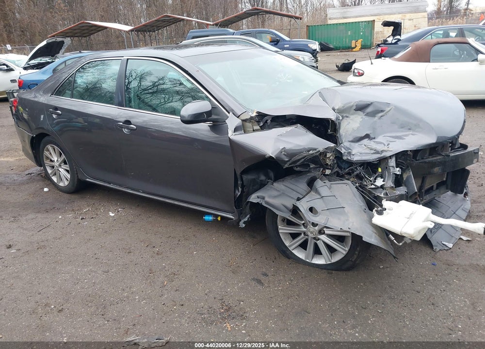 2012 TOYOTA CAMRY XLE VIN: 4T4BF1FKXCR237776