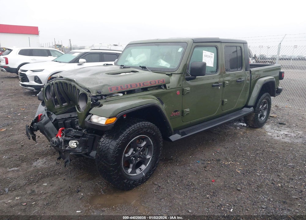 2022 JEEP GLADIATOR RUBICON 4X4 VIN: 1C6JJTBG5NL124677