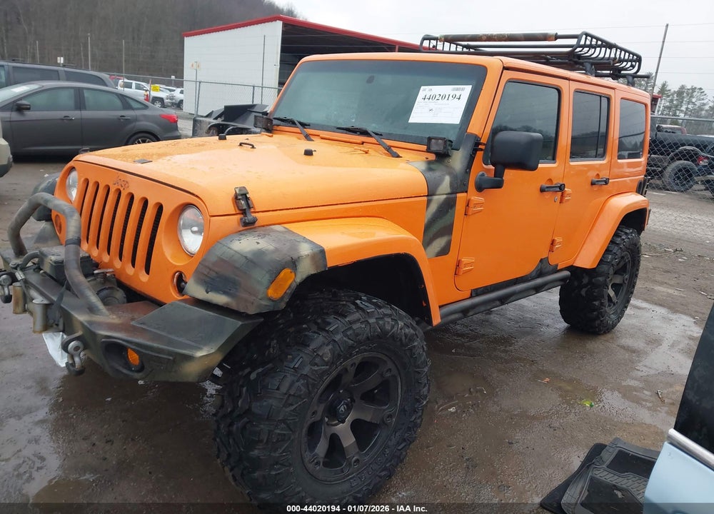2013 JEEP WRANGLER UNLIMITED SAHARA VIN: 1C4BJWEG7DL503124