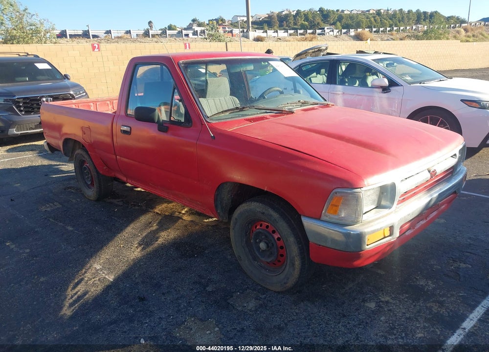 1993 TOYOTA PICKUP 1/2 TON SHORT WHLBSE DX VIN: 4TARN81P1PZ106011